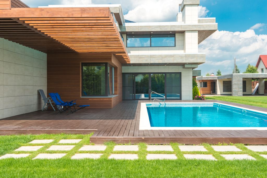 A well-maintained rental property